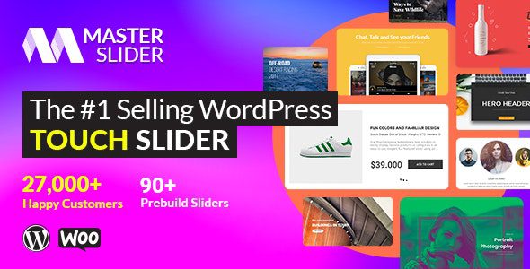 Master Slider Pro 3.7.15 轮播滑块插件下载