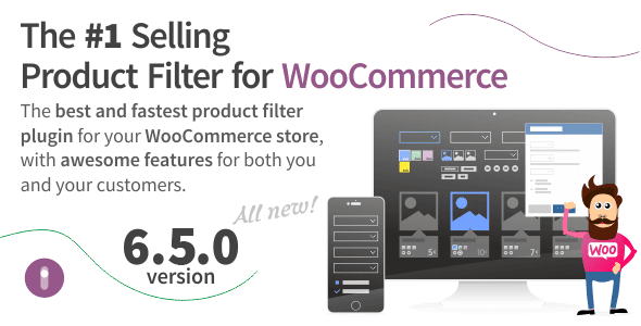 最新版Product Filter for WooCommerce v9.0.2 商品过滤筛选插件下载