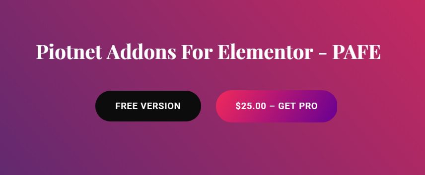Piotnet Addons For Elementor Pro 7.1.74 elementor功能拓展插件下载