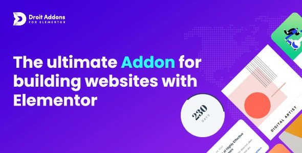 Droit Elementor Addons Pro 2.0.6 插件免费破解版下载