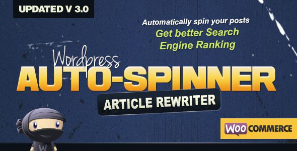 WordPress Auto Spinner v3.27.0 – 文章自动手动伪原创插件下载