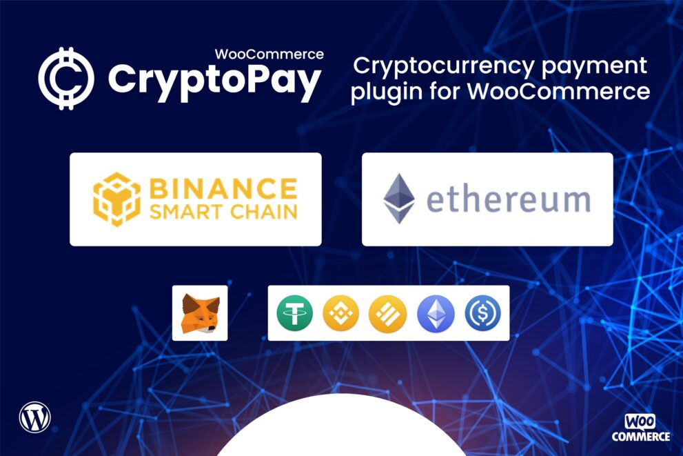 CryptoPay WooCommerce v2.4.6 免费下载加密货币支付网关插件