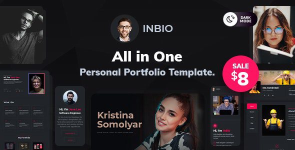 InBio v3.0.7 – 一页个人作品集模板下载