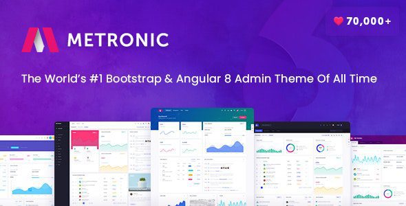 Metronic v9.5.0 源码破解下载– 响应式管理仪表板模板