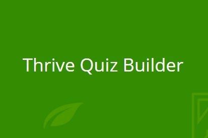 Thrive Quiz Builder v11.0.0.1 测验问卷插件下载