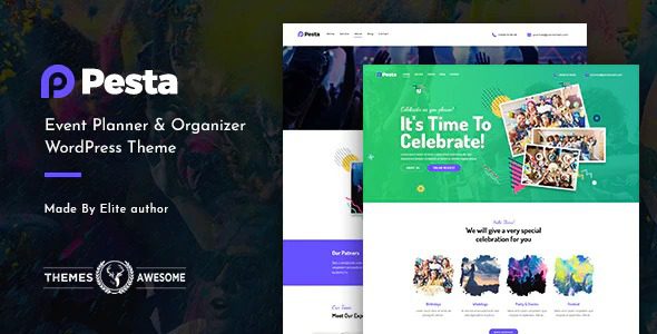 Pesta v1.5 – 活动策划WordPress 主题下载