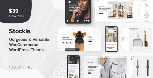 Stockie v.1.4.13 – 现代多功能 WooCommerce 主题下载