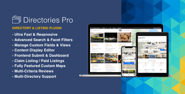 Directories Pro 2.4.0 +拓展 网站信息列表导航插件下载
