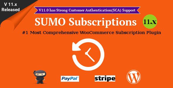 SUMO Subscriptions v17.7.0 WooCommerce 订阅系统插件下载