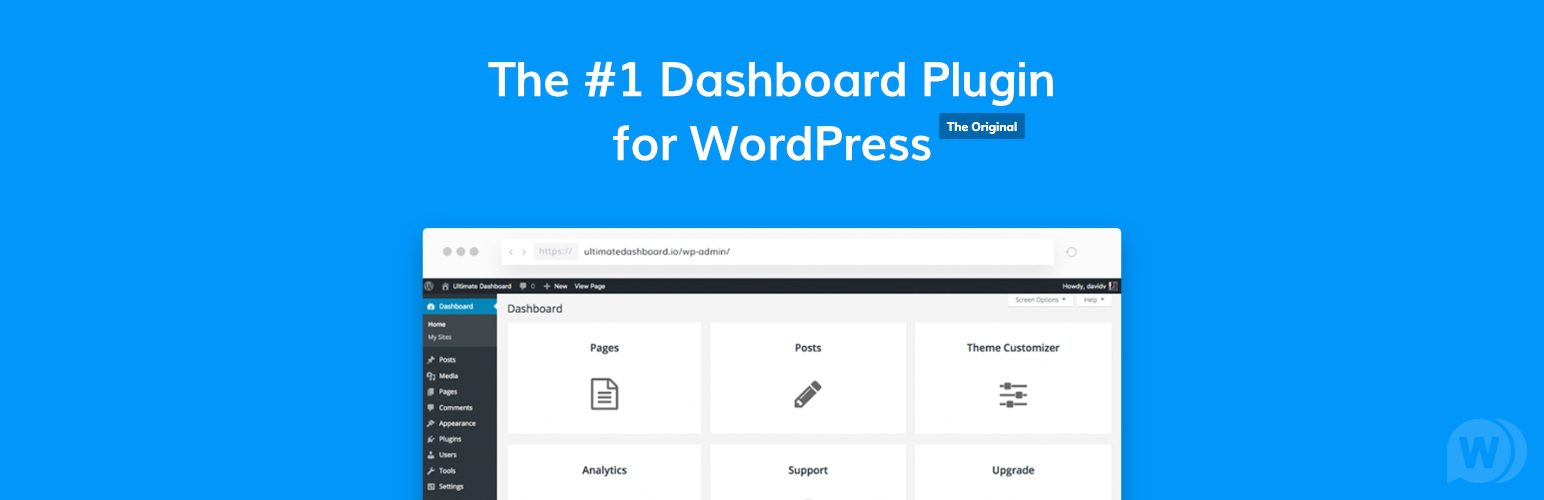 Ultimate Dashboard PRO v3.11.3 WordPress 仪表板优化插件下载