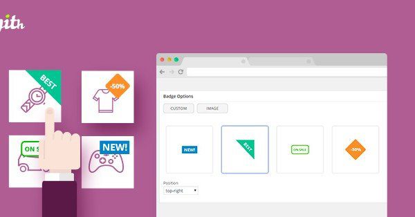 YITH WooCommerce Badge Management Premium 3.27.0 自定义徽章显示优惠折扣信息插件下载