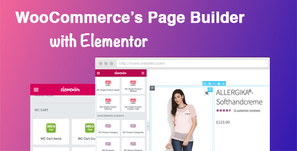 DHWC Elementor v.1.2.12 woocommerce网页构建器插件下载