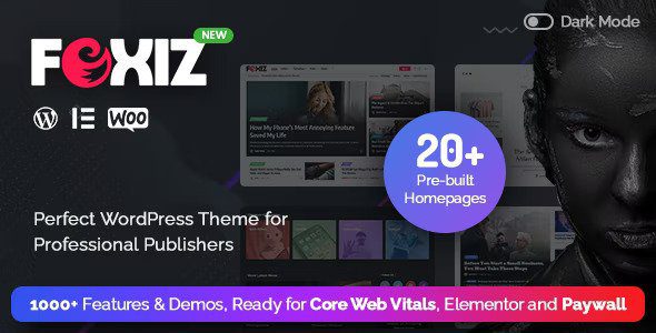 Foxiz v2.7.9 WordPress 报纸和杂志主题下载