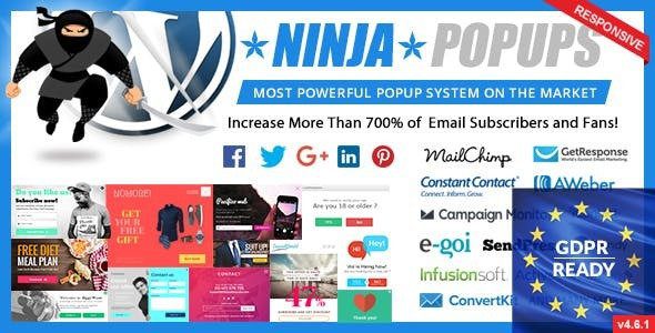 Ninja Popups 4.7.8 弹窗插件下载