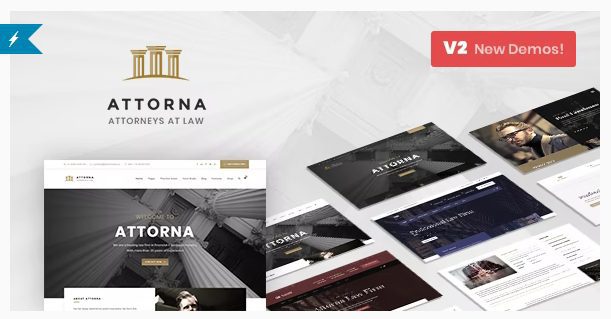 Attorna v3.0.4 – 法律、律师WordPress主题下载