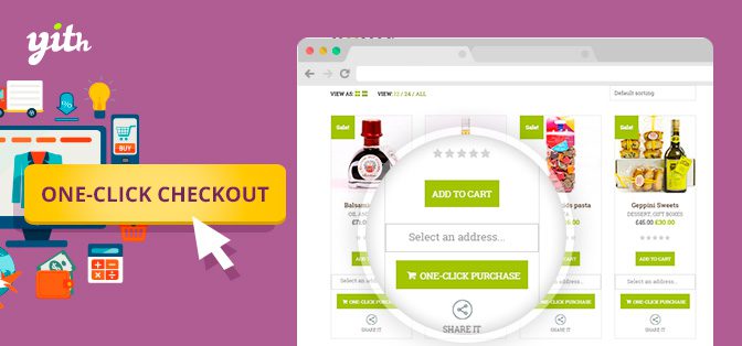 YITH WooCommerce One-Click Checkout Premium 1.6.4 一键结账插件下载