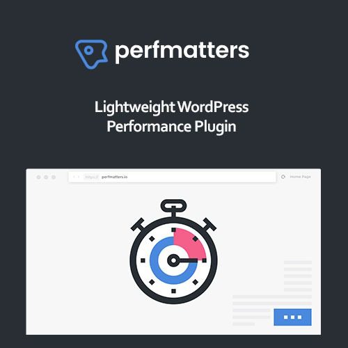 Perfmatters v2.6.9 轻量级 WordPress 性能优化加速插件下载