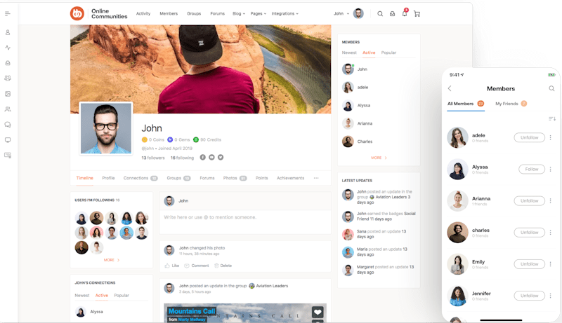 BuddyBoss Platform v2.21.0 + PRO v3.3.1 + Theme v2.22.2 + App 2.2.90 社区会员功能主题插件下载