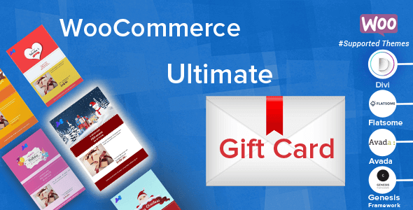 WooCommerce Ultimate Gift Card v2.9.6 WooCommerce 礼券插件下载