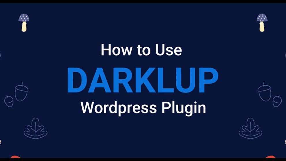Darklup v.3.2.11 – WordPress最好的黑夜模式插件下载