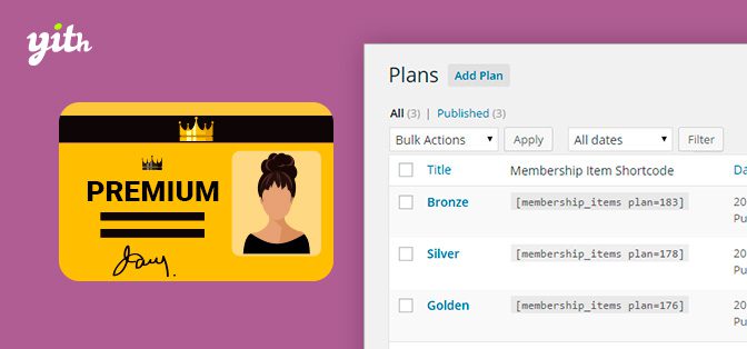 YITH WooCommerce Membership Premium 2.34.0 会员插件下载