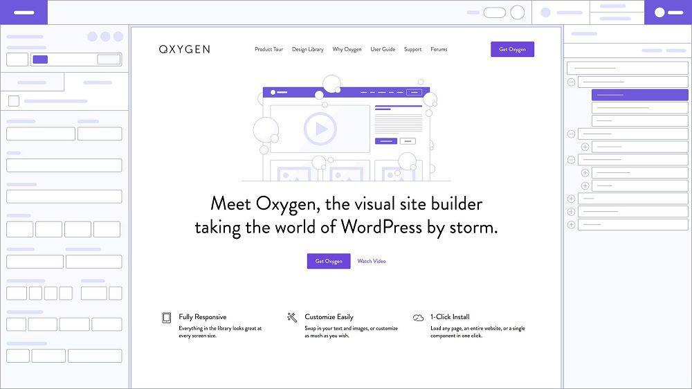 Oxygen Builder v6.2.0 beta6 + v4.9.8 + Addons 可视化的 WordPress 页面构建器插件下载