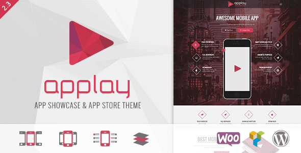 Applay 3.7 WordPress 应用展示和应用商店主题下载