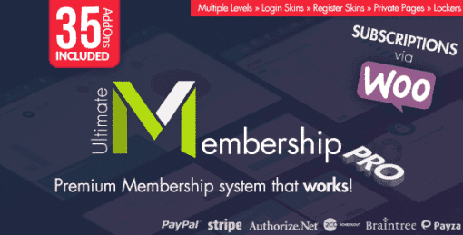 Ultimate Membership Pro v13.7.5.3 会员管理插件下载