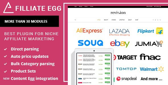 Affiliate Egg Pro v10.11.2 联盟营销 WordPress 插件下载