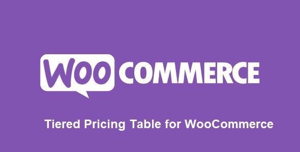 Tiered Pricing Table for WooCommerce v10.1.0 分层阶梯定价插件下载