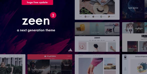 Zeen v.4.5.7 新一代杂志博客WordPress 主题下载