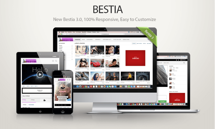 Bestia v3.4.0 – 响应式 WordPress 视频主题下载