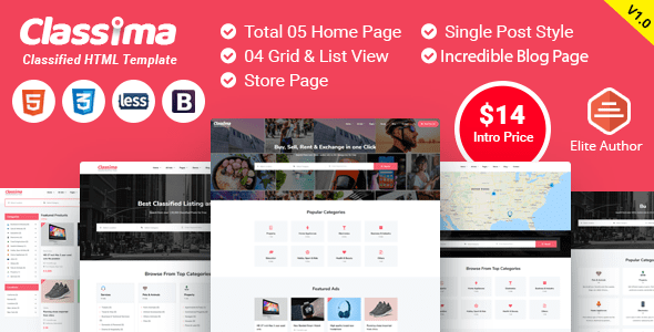 Classima v3.0.2 分类广告 WordPress 主题下载