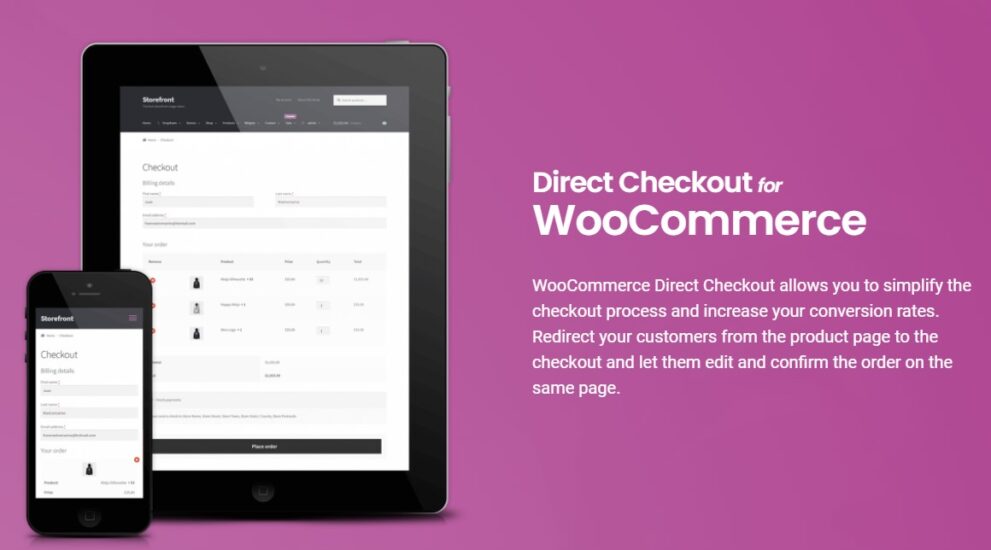 Direct Checkout for WooCommerce Premium v3.3.14 快捷结账插件下载