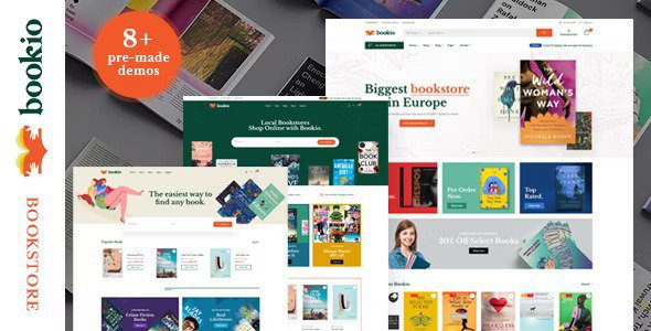 Bookio v.1.3.6 电子书书店 WooCommerce WordPress 主题下载