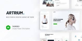 Artrium v1.0.10 创意机构和网络工作室 WordPress 主题下载