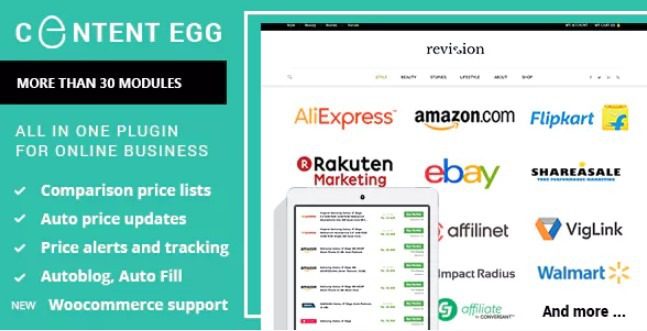 Content Egg Pro v20.4.0 联盟营销产品数据文章内容自动生成插件下载