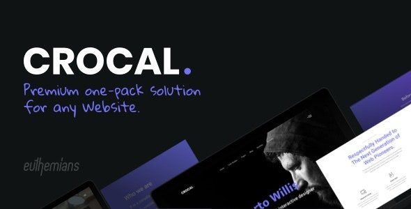 Crocal v.2.2.1 – 响应式多功能 WordPress 主题下载
