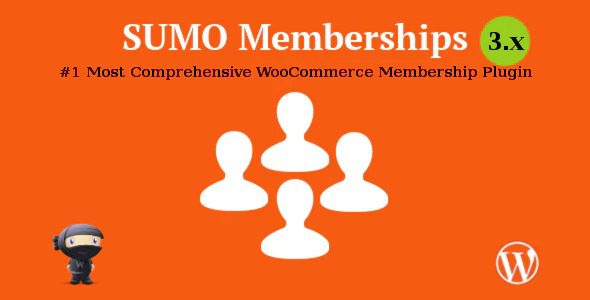SUMO Memberships v.7.6 – WooCommerce 会员系统插件下载