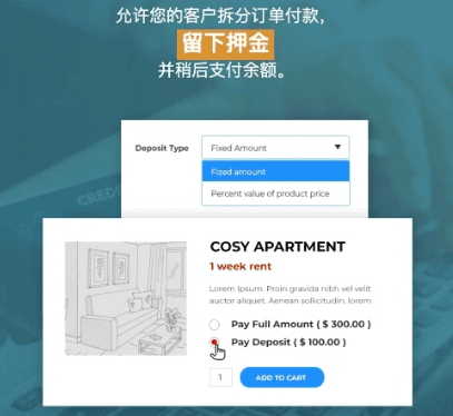 YITH WooCommerce Deposits and Down Payments Premium 2.28.0 分期付款插件下载