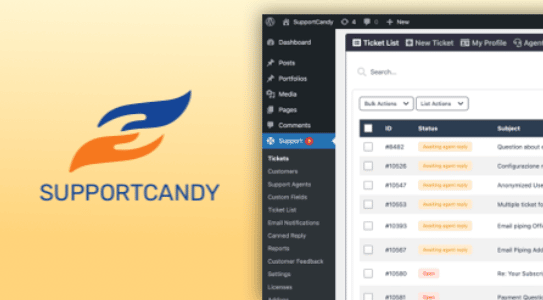 SupportCandy v3.3.3 + 所有拓展程序下载