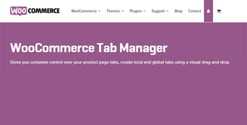 WooCommerce Tab Manager 1.16.4 tab栏管理插件下载