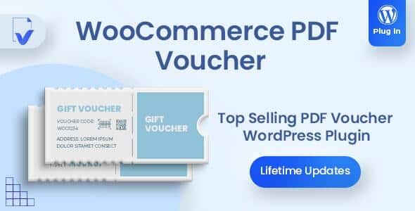 WooCommerce PDF Vouchers 5.2.5 – 终极礼品卡优惠码 WordPress 插件下载