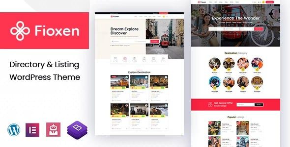Fioxen v1.2.3 – 目录列表信息导航 WordPress 主题下载