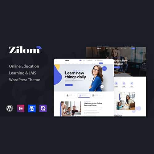 Zilom v1.4.6 在线教育学习 WordPress 主题下载