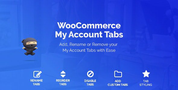 WooCommerce Custom My Account Pages v1.1.4 定制我的账户界面插件下载