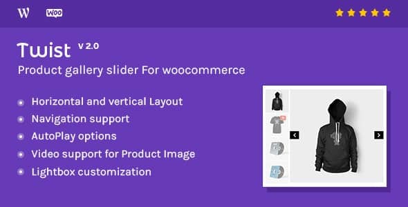 Twist v3.5.12 Woocommerce 的产品主图轮播插件下载