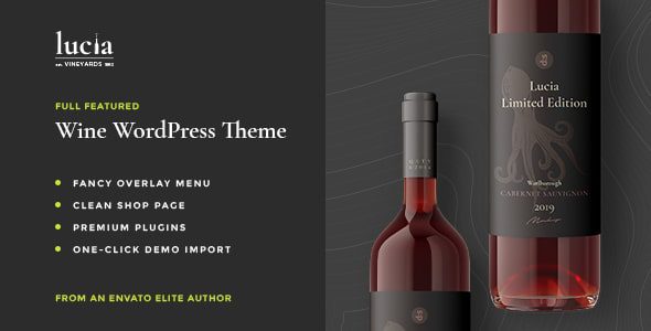 Lucia v1.6 葡萄酒红酒 WordPress 主题下载