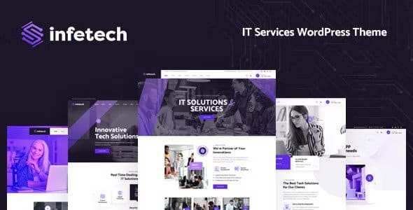 Infetech v1.0.5 IT 服务 WordPress 主题下载