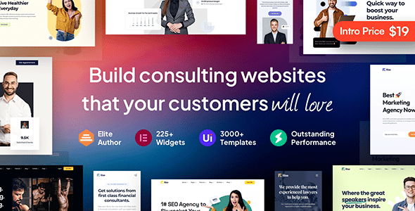 Rise v4.4.2 商业与咨询 WordPress 主题下载